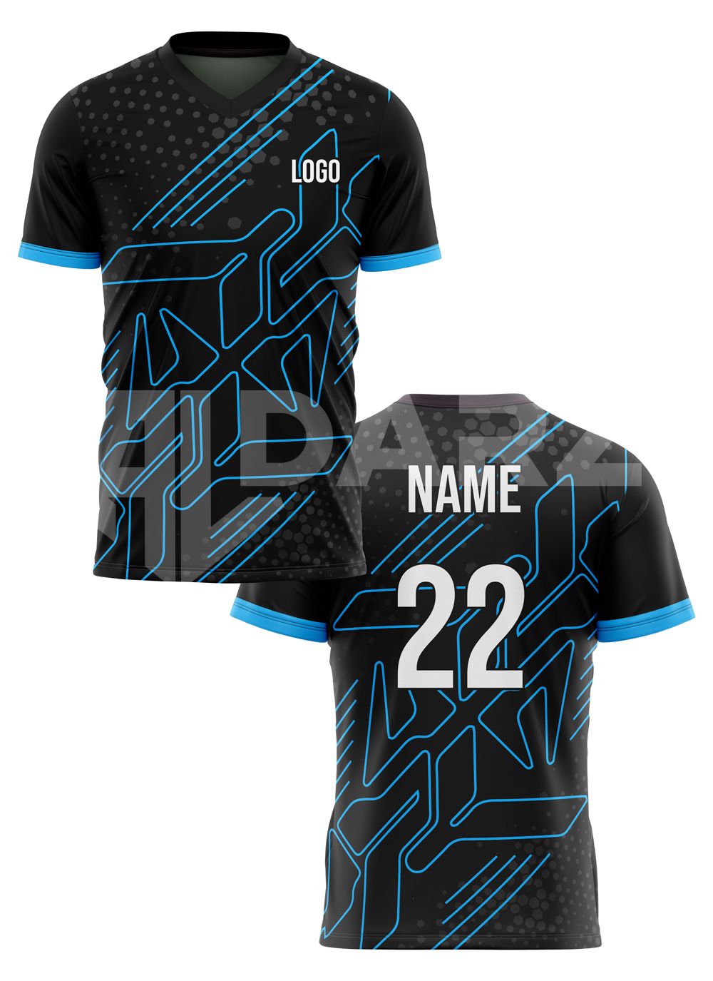 Custom E-Sports Jersey – Vortex Edition | Al Darz Custom Wear ESA-1