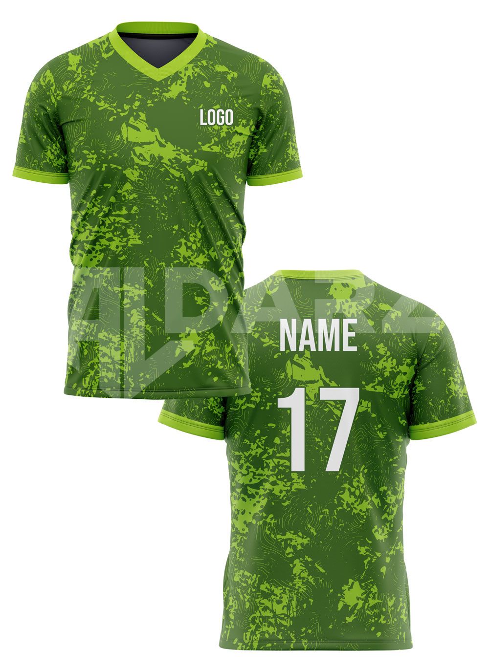 Custom E-Sports Jersey – Azure Wave Edition | Al Darz Custom Wear UAE ESA-2