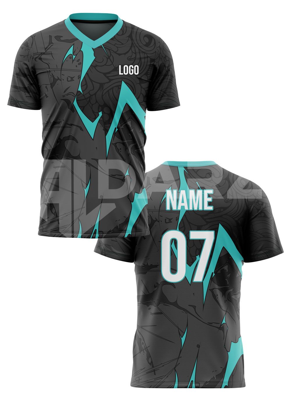 Custom E-Sports Jersey - Thunderstrike Edition | Al Darz Custom Wear ESA-4