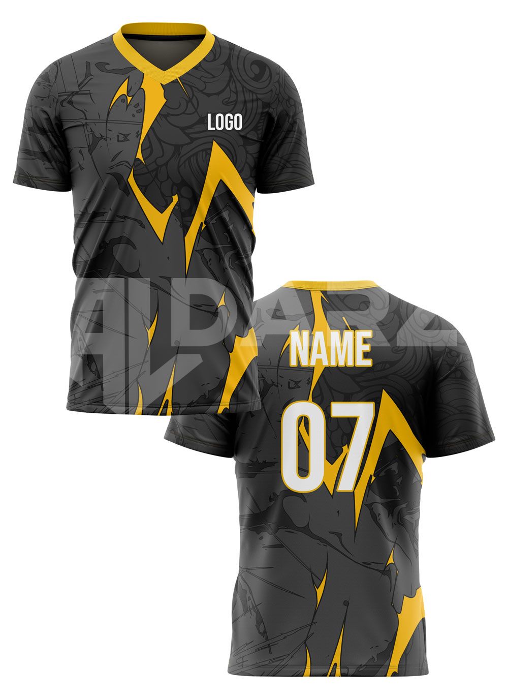 Custom E-Sports Jersey - Thunderstrike Edition | Al Darz Custom Wear ESA-4
