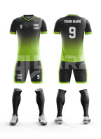 Custom Soccer Uniform Kit – Golden Fade Edition | Al Darz Custom Wear SCA-1