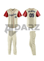 Custom Baseball Uniform – Vintage Cream Classic Edition BRS-4