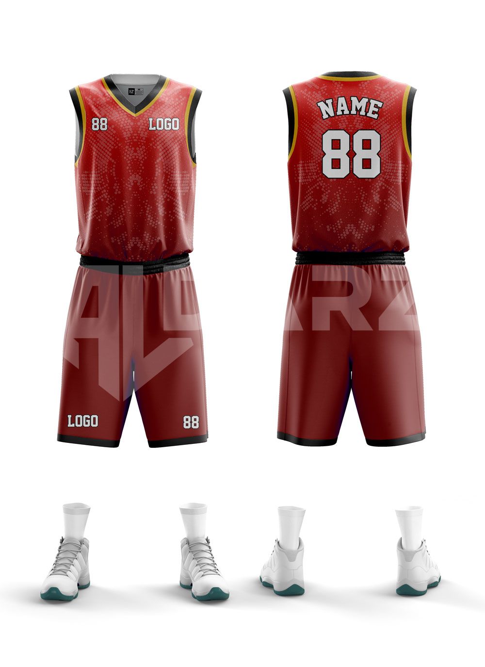 Custom Basketball Jersey – Royal Drive Edition | Al Darz Custom Wear UAE BKB-4