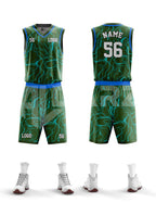 Custom Basketball Jersey – Wave Motion Edition | Al Darz Custom Wear UAE BKB-5