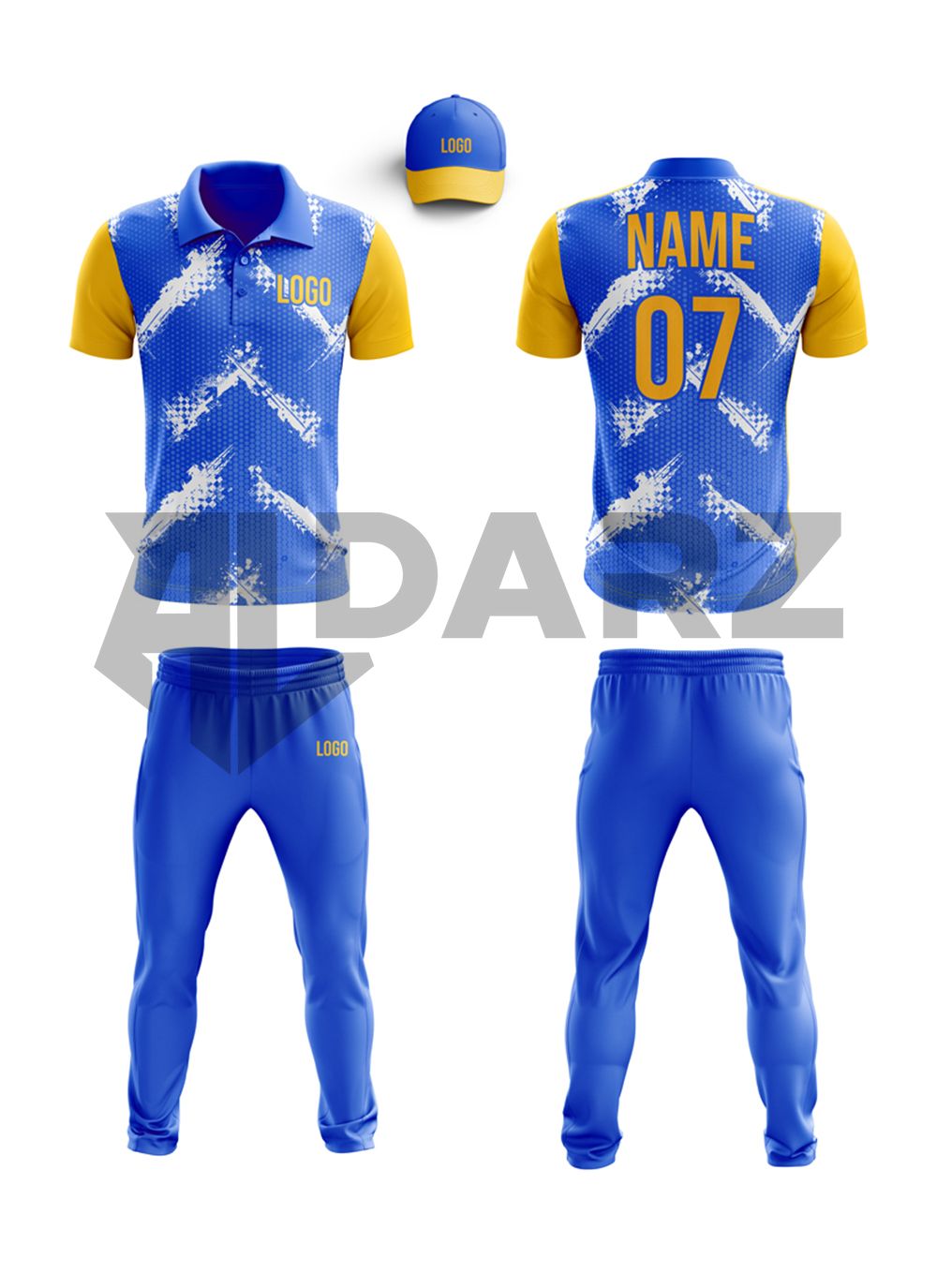 Custom Cricket Uniform Kit – Sky Impact Edition CRA-2