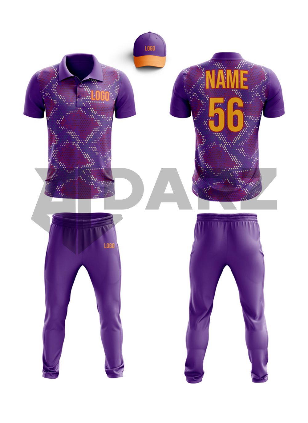 Custom Cricket Uniform Kit – Royal Pulse Edition CRA-3