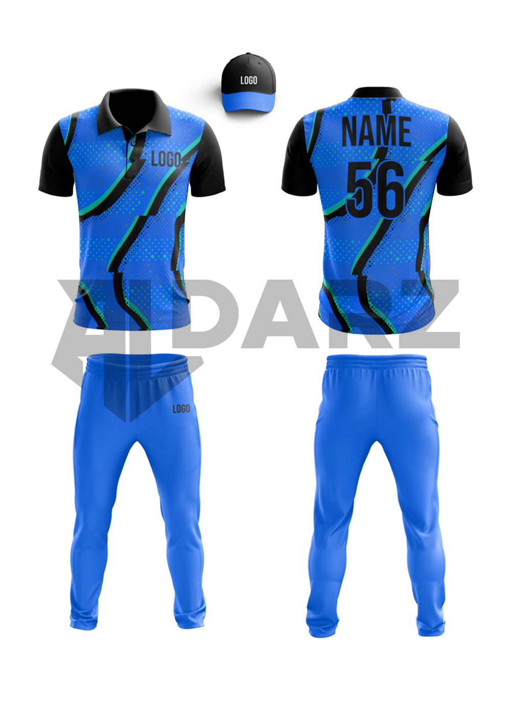 Custom Cricket Kit – Thunderstrike Yellow Edition CRA-5