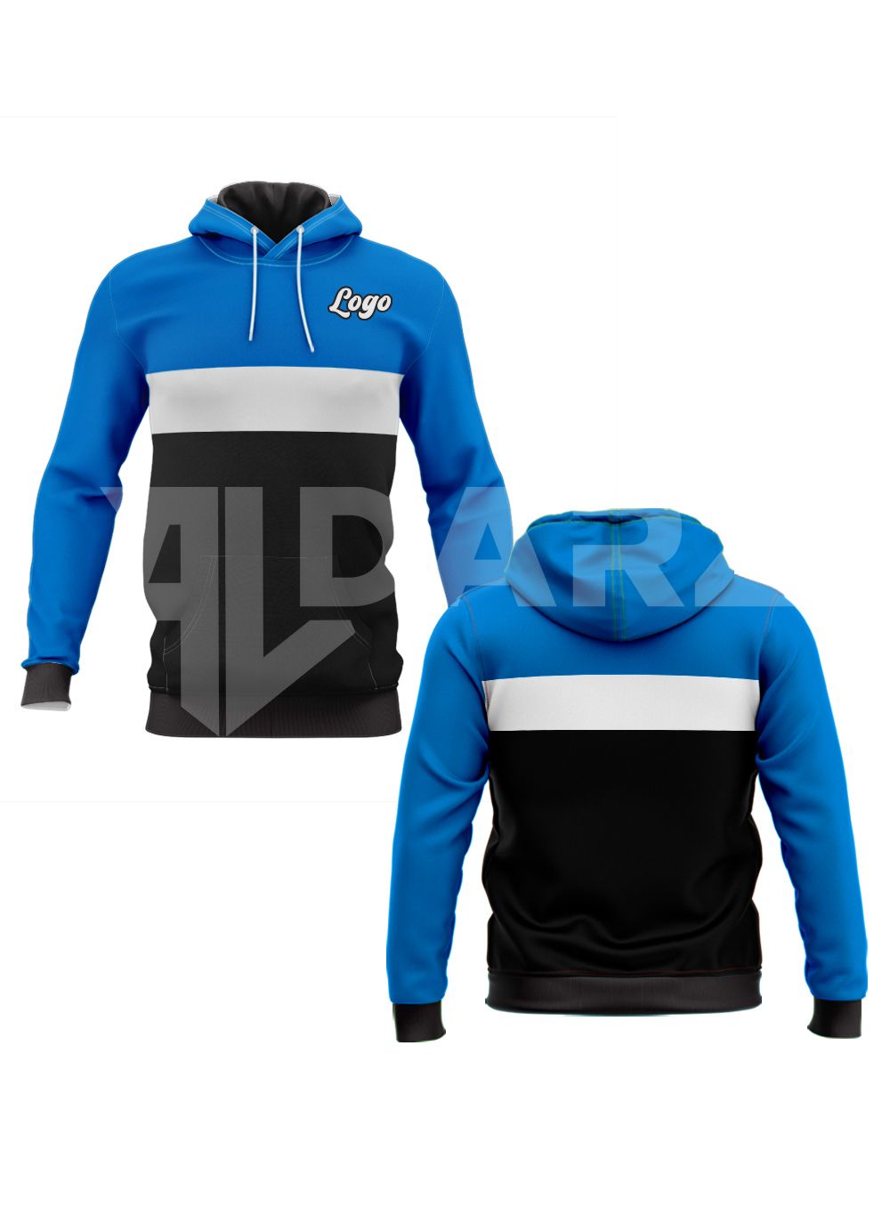 Custom Color block Performance Hoodie HDA-2