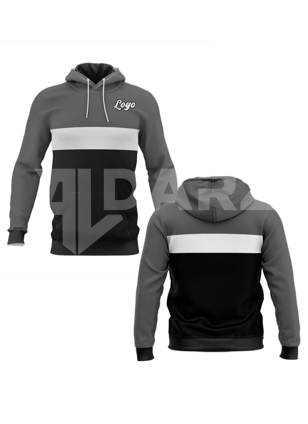 Custom Color block Performance Hoodie HDA-2