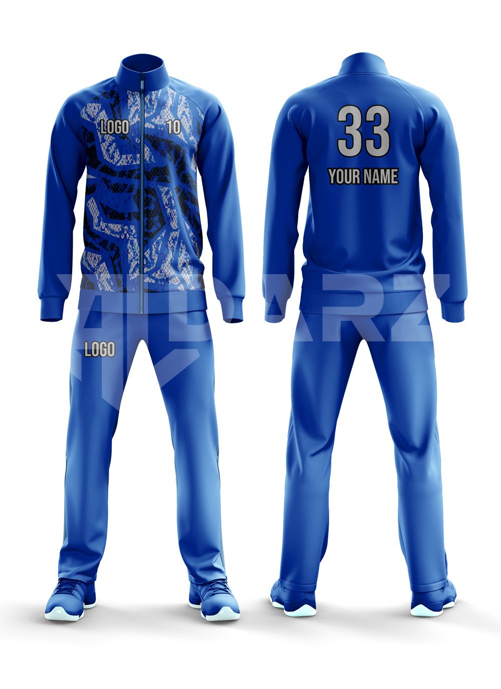 Custom Team Warmup Tracksuit – Arctic Motion Edition TWS-2