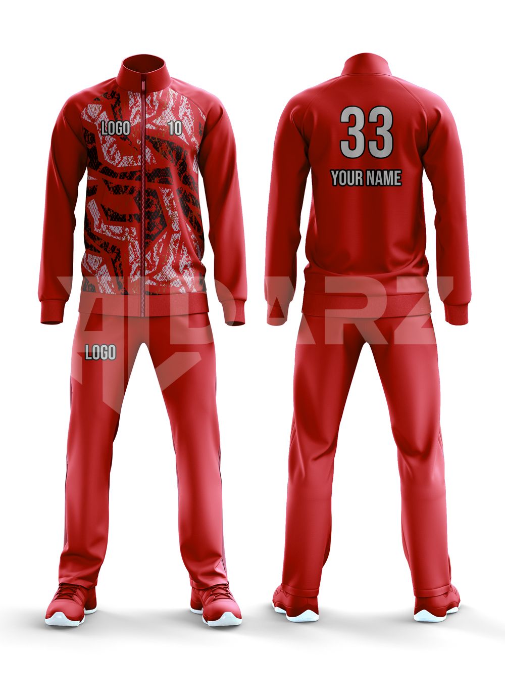 Custom Team Warmup Tracksuit – Arctic Motion Edition TWS-2