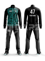Custom Team Warmup Tracksuit – Ember Surge Edition | Al Darz Custom Wear TWS-4